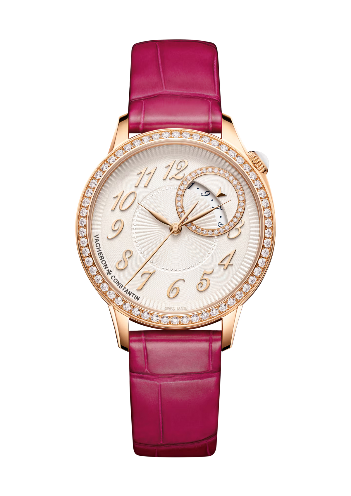 Egerie Self-Winding | 35mm, 18K Rose Gold, Leather, Brown Dial - image 1