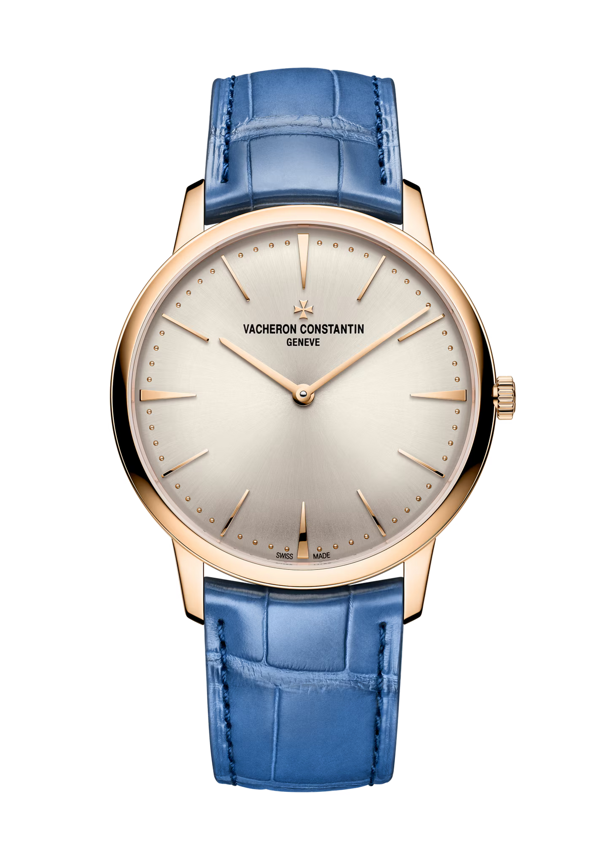 Patrimony Manual-Winding | 39mm, 18K Rose Gold, Leather, Champagne Dial - image 1