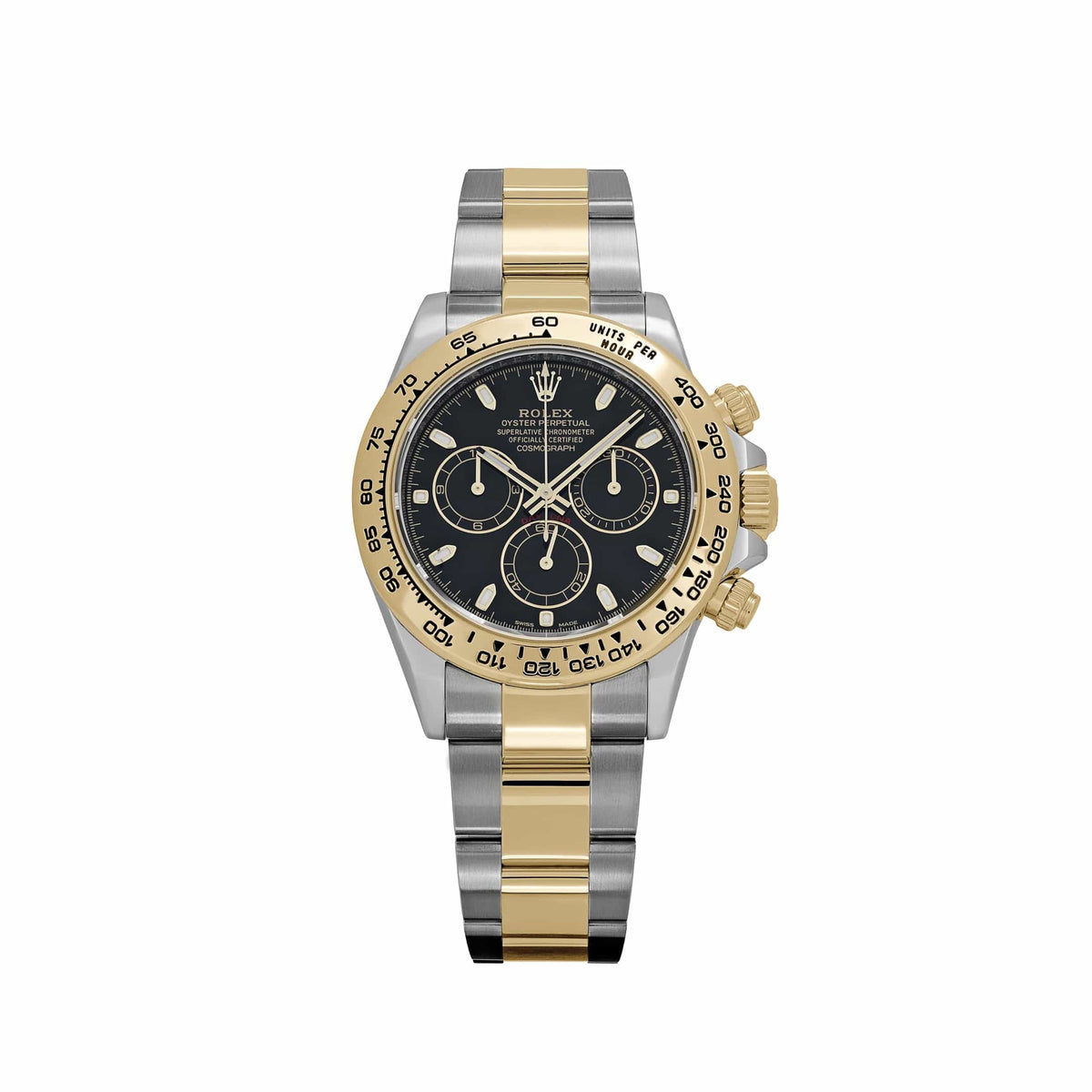 Rolex Daytona 116503 Stainless Steel Yellow Gold Black Dial (2018)