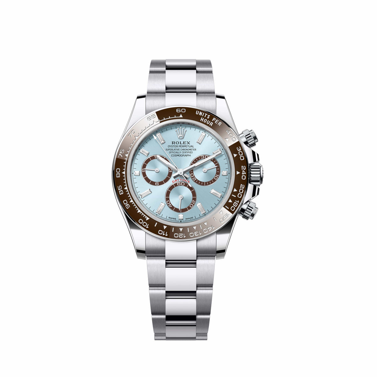 Rolex Daytona 126506 Platinum Ice Blue Diamond Baguette Dial (2026)