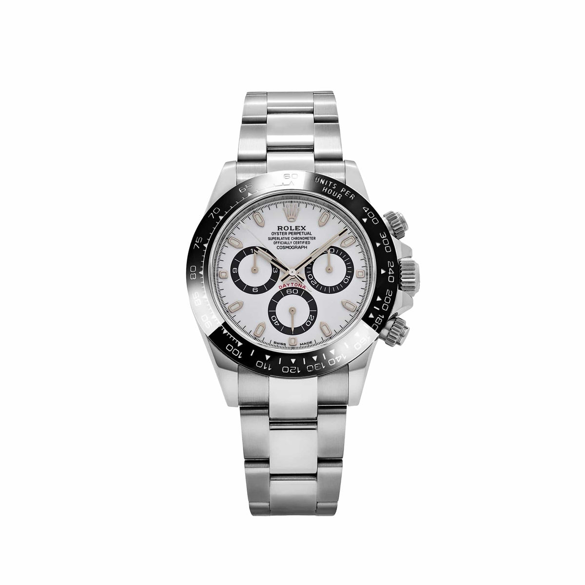 Rolex Daytona 116500LN Stainless Steel White Panda Dial (2022)