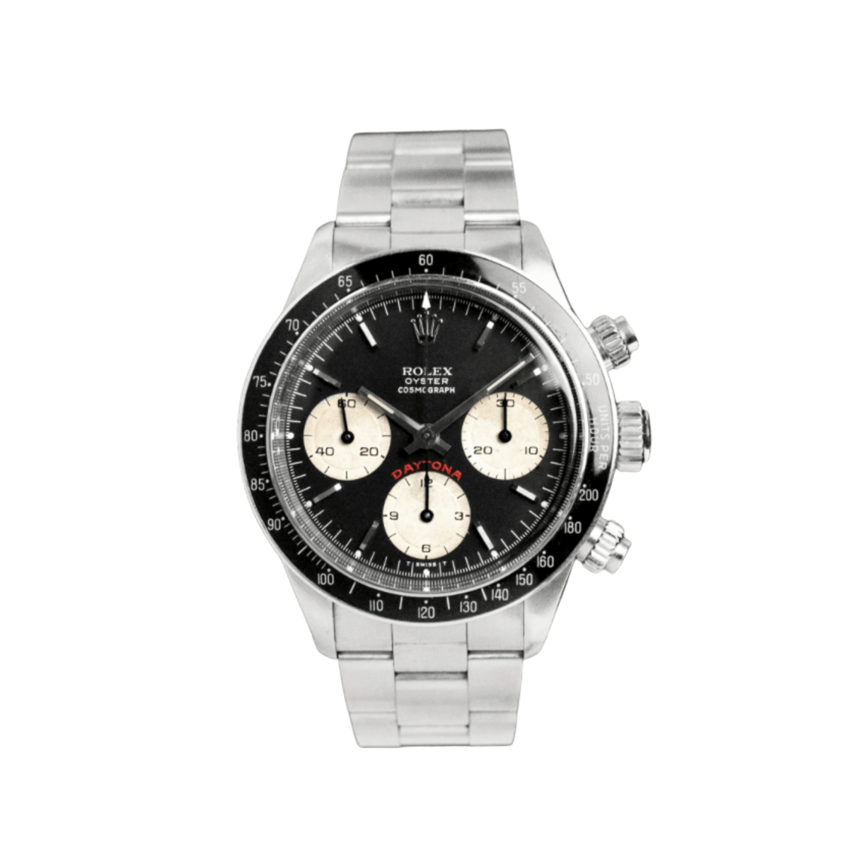 Rolex Daytona 6263 'Big Red' Stainless Steel Black Sigma Dial