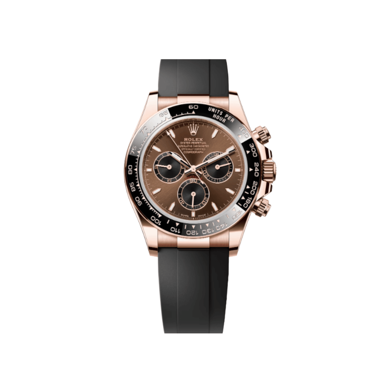 Rolex Daytona 116515LN Rose Gold Bright Chocolate Dial Oysterflex (2020)