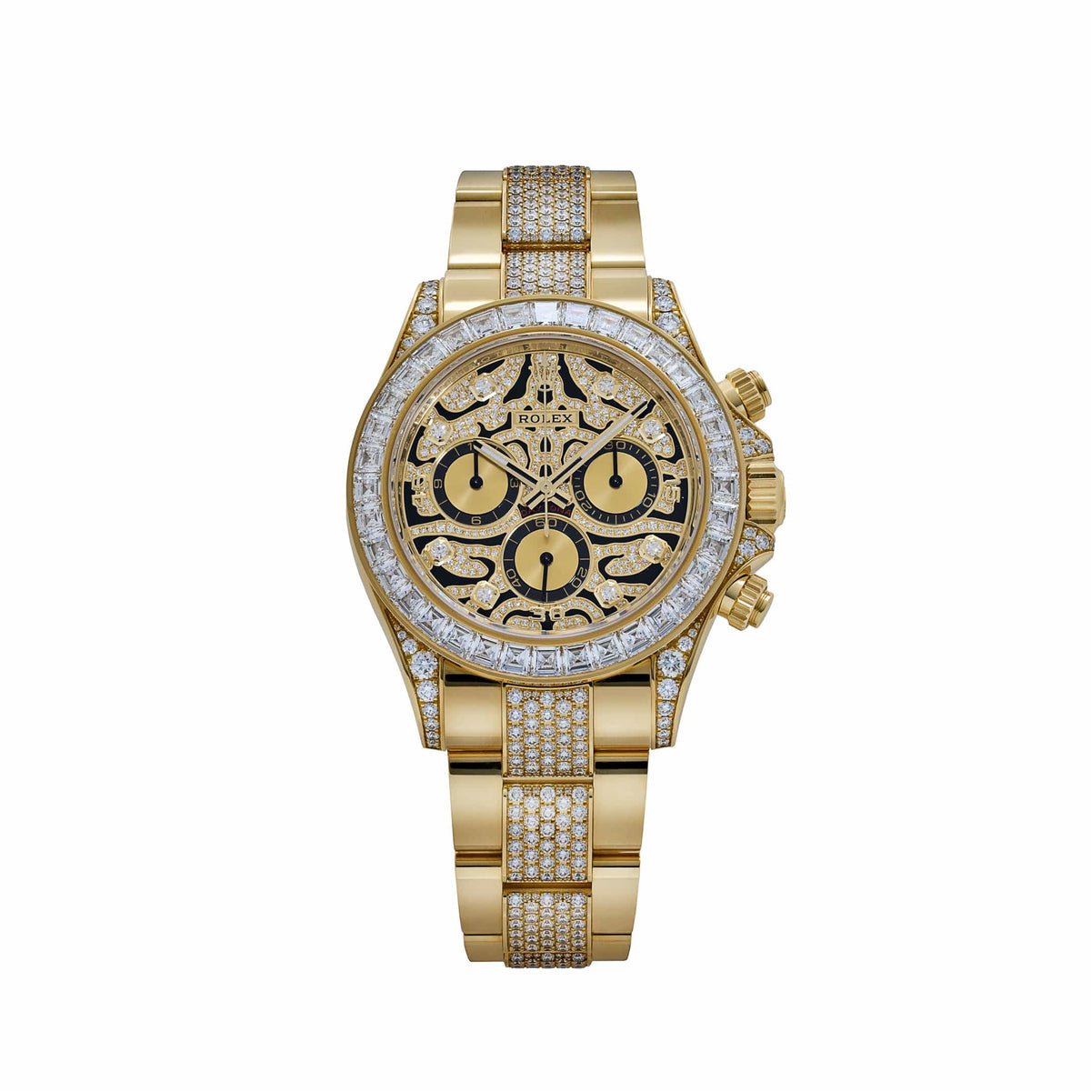 Rolex Daytona 'Eye of the Tiger' 116598TBR Yellow Gold Diamond Accents (2022)