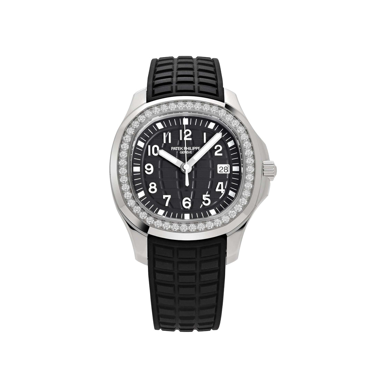 Patek Philippe Aquanaut Luce 5267/200A-001 Stainless Steel Black Dial Diamond Bezel