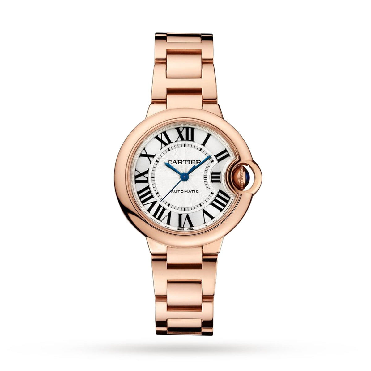 Ballon Bleu de Cartier 33 | 33mm, 18K Rose Gold, Silver Dial - image 1