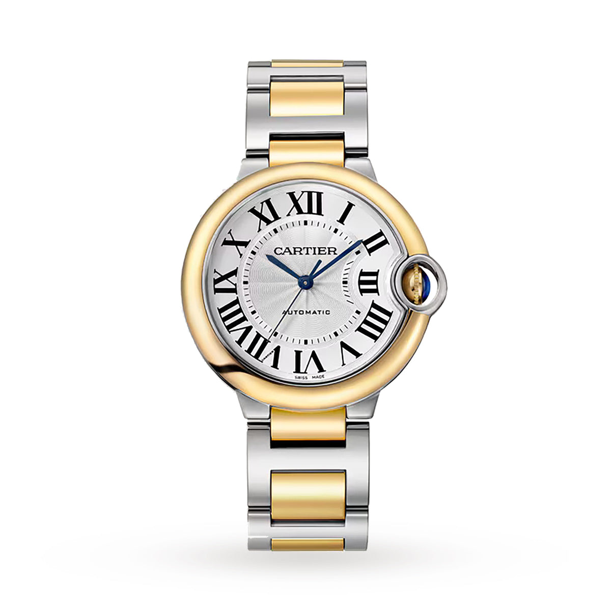 Ballon Bleu de Cartier 36 | 36mm, Two-Tone Steel & 18K Yellow Gold, Silver Dial - image 1