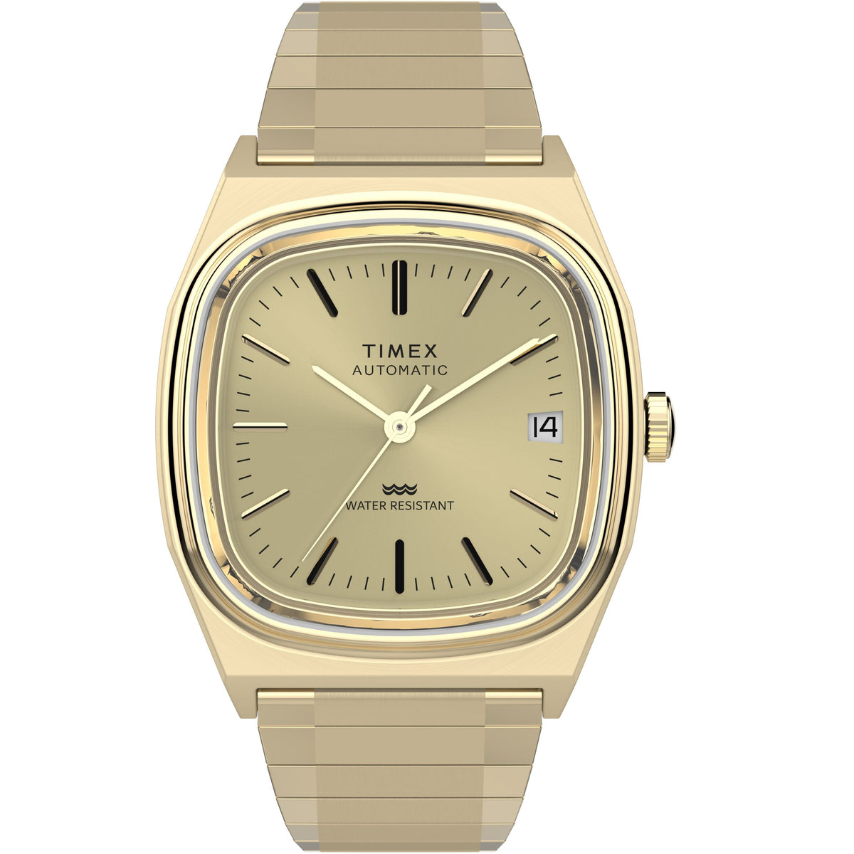 Automatic 1983 E Line Reissue | 34mm, Steel, Gold Dial - image 1