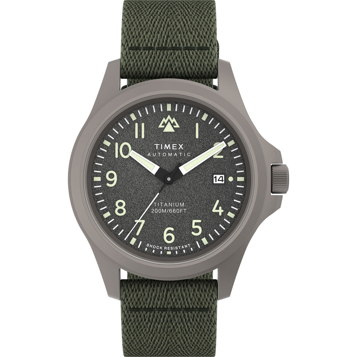 Expedition Titanium Automatic | 41mm, Titanium, Faux Leather, Grey Dial - image 1