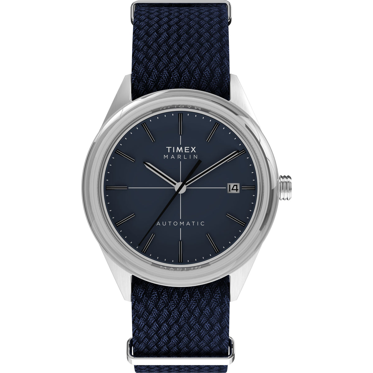 Marlin® Jet Automatic | 38mm, Steel, Fabric, Blue Dial - image 1