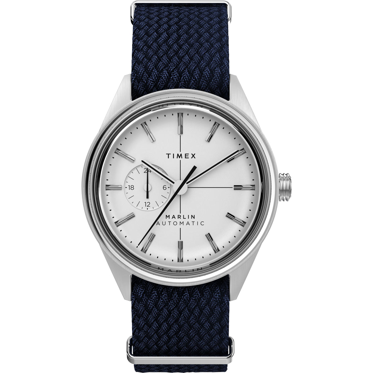 Marlin® Jet Automatic | 38mm, Steel, Fabric, White Dial - image 1