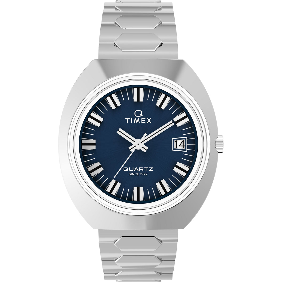 Q 1972 Time Machine Reissue | 39mm, Steel, Blue Dial - image 1