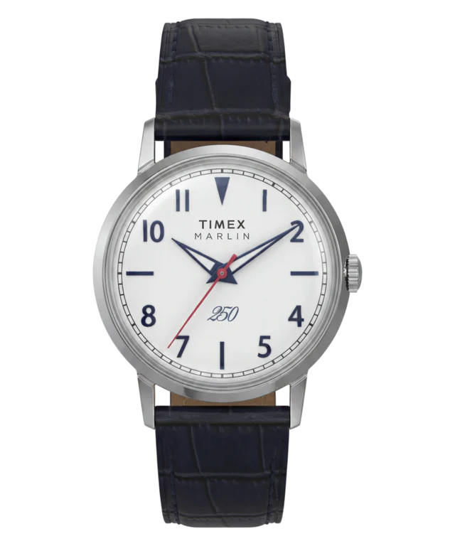 Marlin® America 250 | 34mm, Leather Strap, Men's Watch - image 1