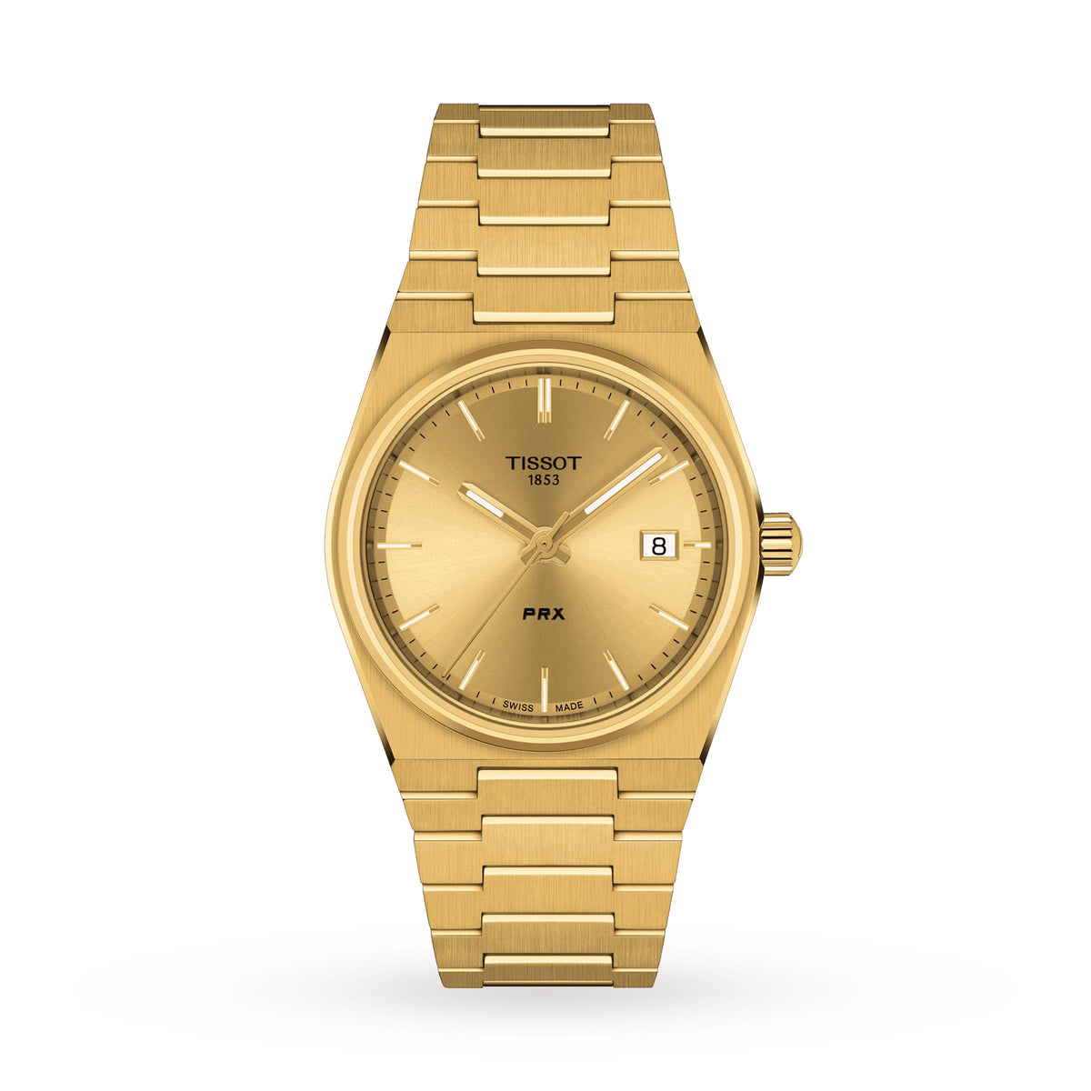 PRX | 35mm, Two-Tone Steel & PVD Yellow Gold, Gold Dial - image 1