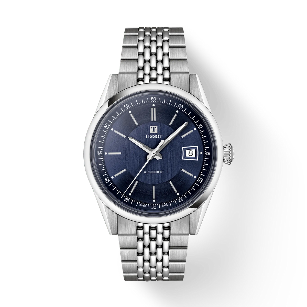 Visodate 39 | 39mm, Steel, Navy Dial - image 1