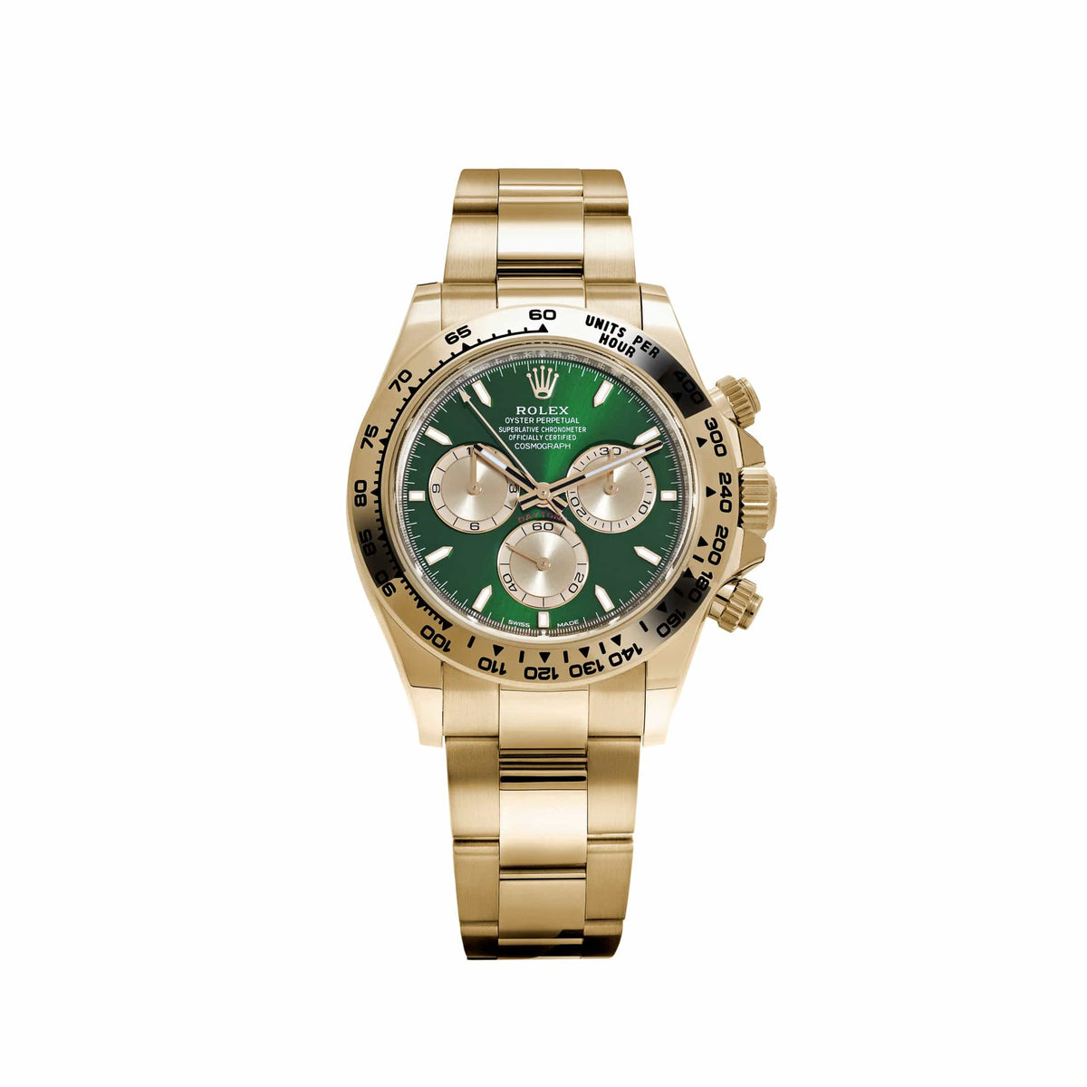 Rolex Daytona 126508 'John Mayer 2.0' Yellow Gold Bright Green and Golden Dial (2026)