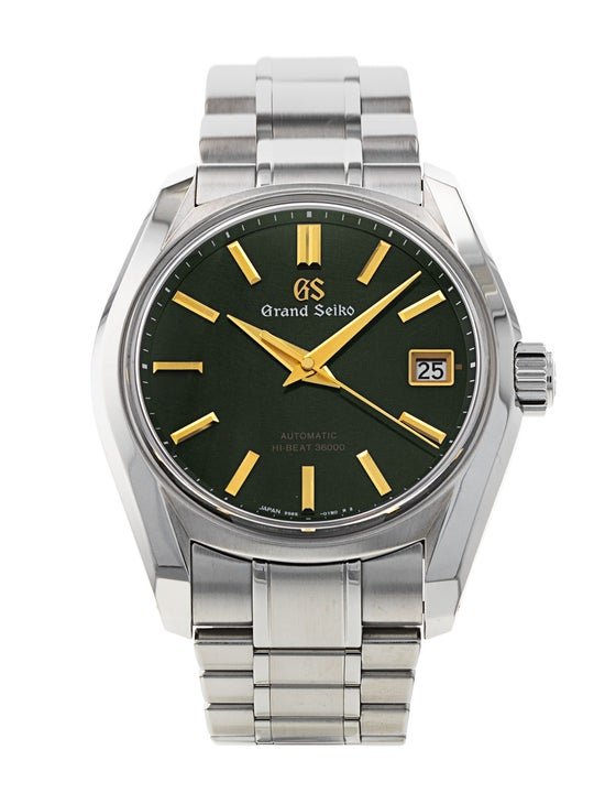 Grand Seiko dial and hands under natural light