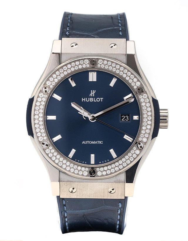 Hublot Big Bang layered case and dial detail