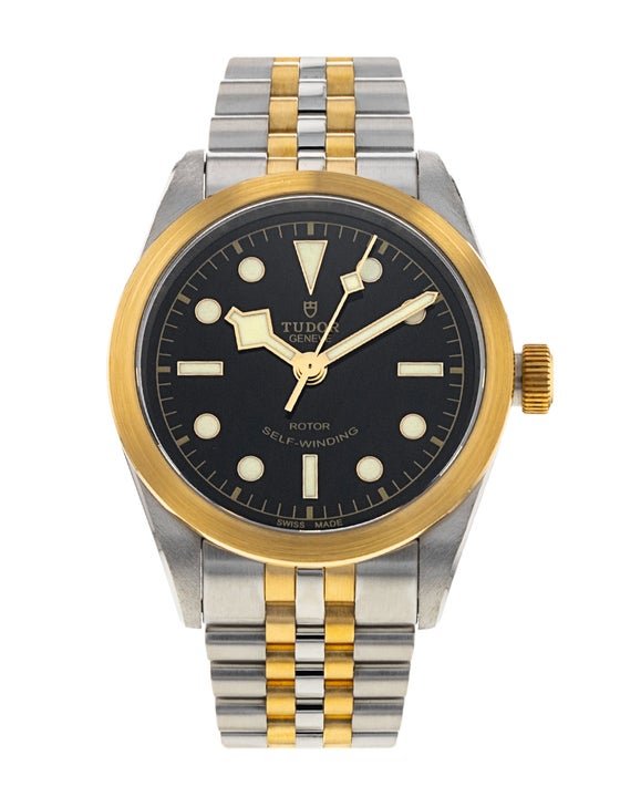 Tudor Black Bay dial and bezel variant detail