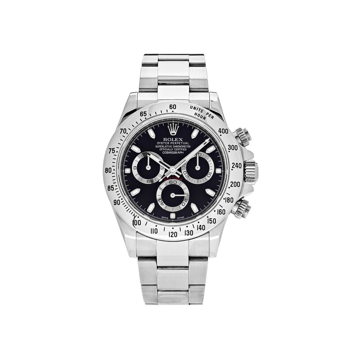 Daytona contrast Rolex chronograph